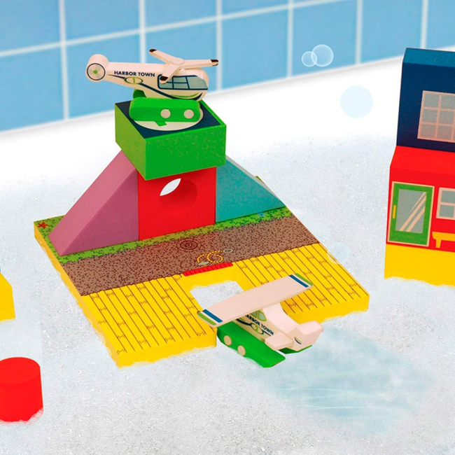 Игрушки для ванны - Набор для ванны Just think toys Аэропорт (22088)#3