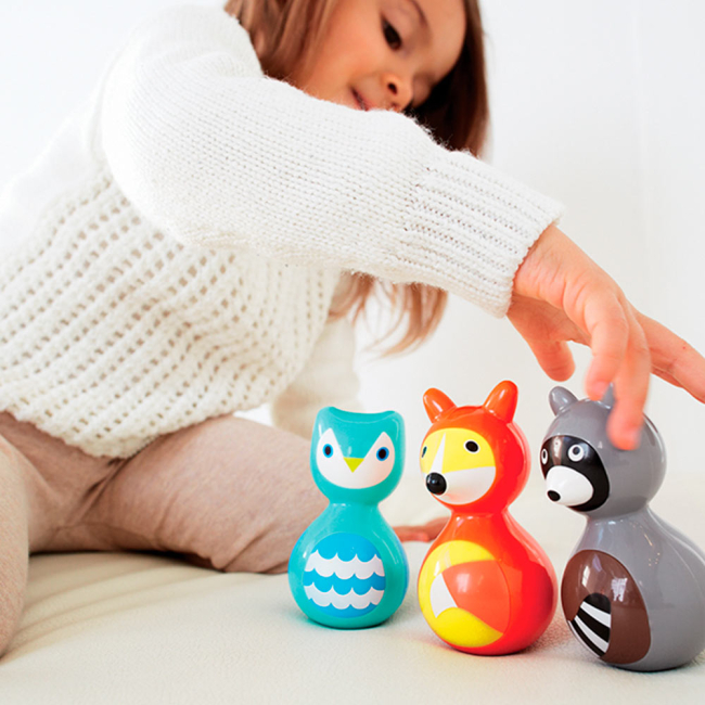 Розвивальні іграшки - Іграшка-неваляшка Kid O Лисичка (10386)#3