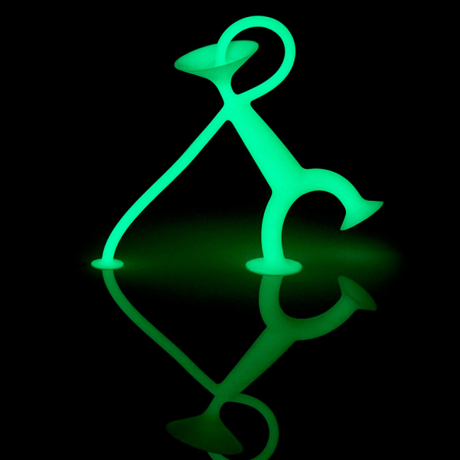 Игрушки для ванны - Силиконовый человечек Moluk Уги светящийся 13 см (43110)#3