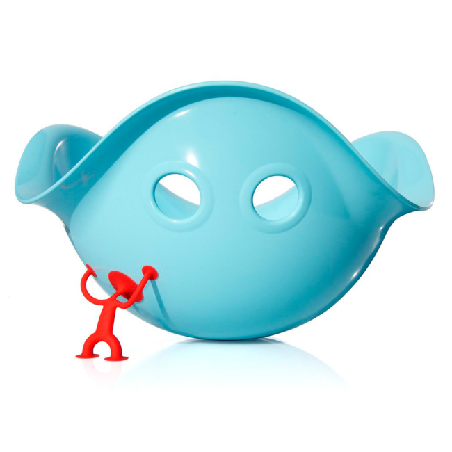 Игрушки для ванны - Силиконовый человечек Moluk Уги красный 8 см (43201)#3