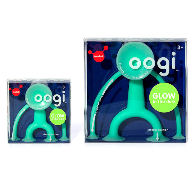 Игрушки для ванны - Силиконовый человечек Moluk Уги GLOW 8 см (43210)#2