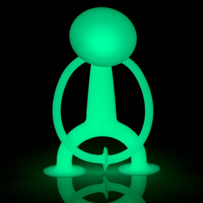 Игрушки для ванны - Силиконовый человечек Moluk Уги GLOW 8 см (43210)#3