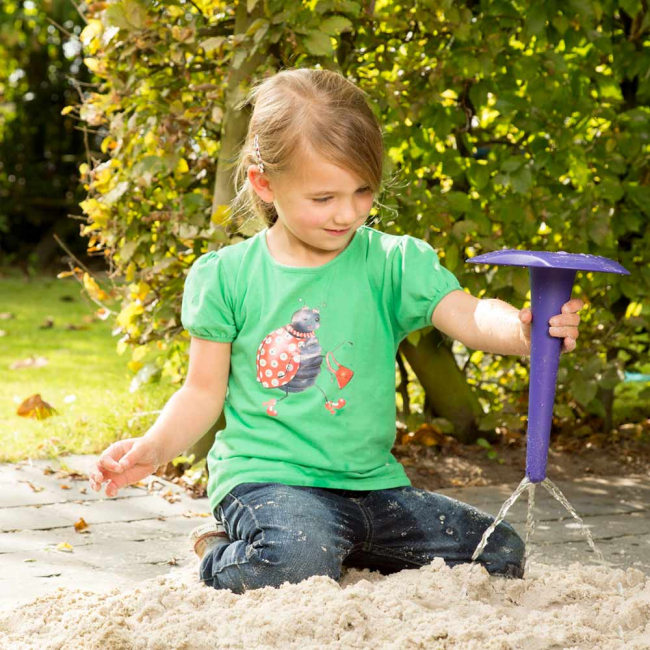 Набори для пісочниці - Набір для піску Quut Triplet 4 в 1 фіолетовий (170020)#2