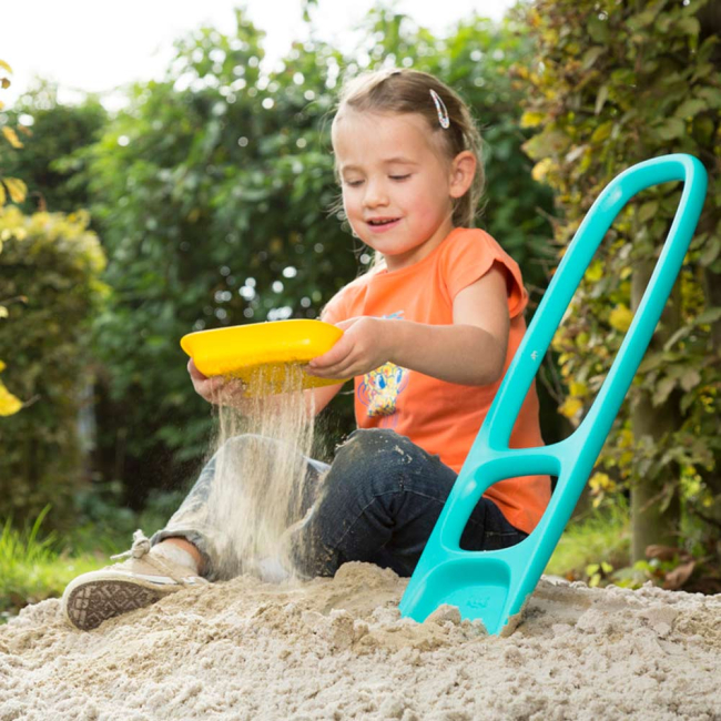 Набори для пісочниці - Лопатка Quut Scoppi із ситом зелена (170204)#3