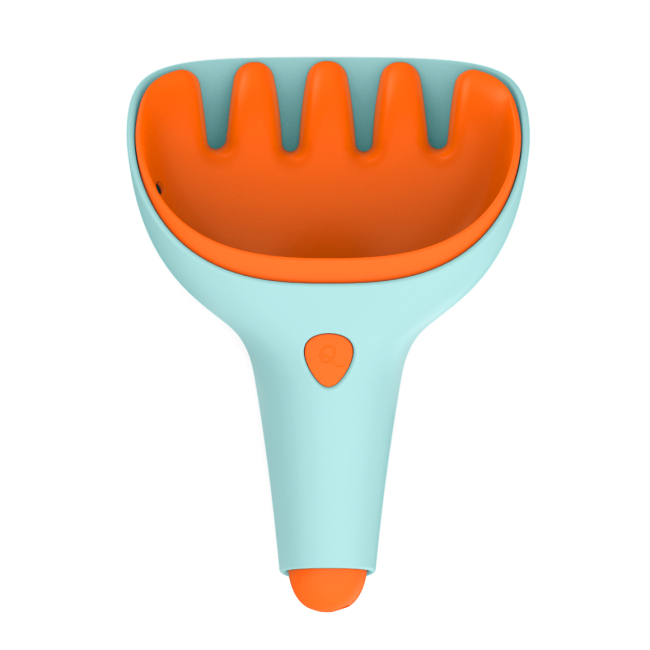 Наборы для песочницы - Игровой набор Quut Raki для песка и снега оранжевые грабельки (170723)#2