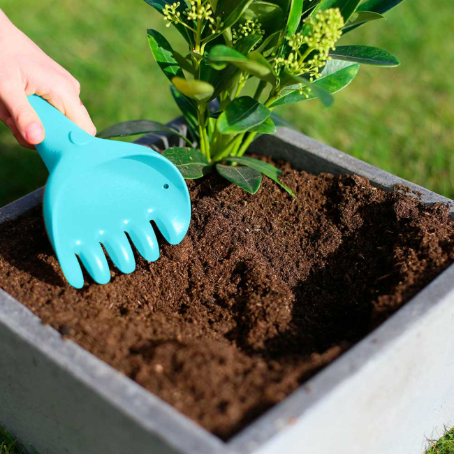 Набори для пісочниці - Набір для піску Quut Raki сіро-блакитний (170747)#3