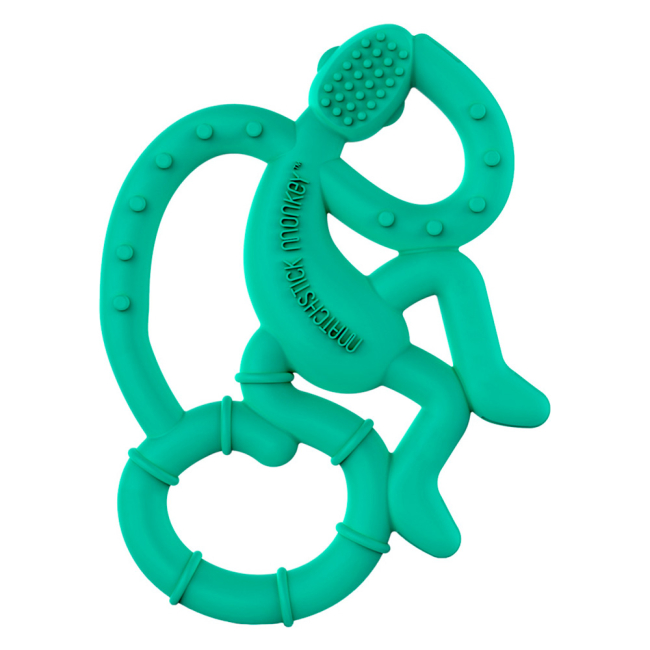 Брязкальця, прорізувачі - Прорізувач Matchstick Monkey Маленька мавпочка зелений(MM-МMT-008)#2