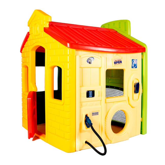 Игровые комплексы, качели, горки - Игровой домик Little tikes Супер городок (444C00060)#2