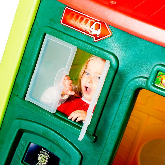 Игровые комплексы, качели, горки - Игровой домик Little tikes Супер городок (444C00060)#5