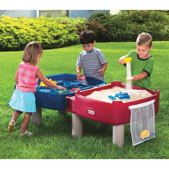 Наборы для песочницы - Песочница-стол Little Tikes Играем и рисуем 2 в 1 (451T10060)#5