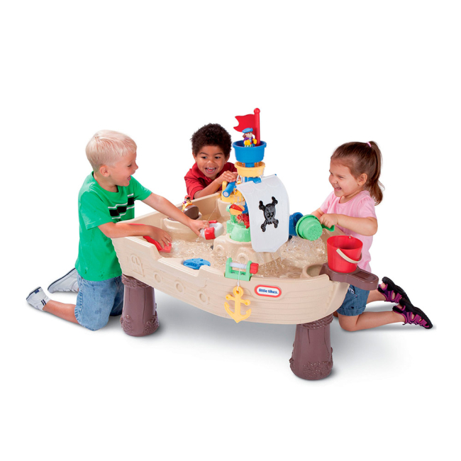 Игровые комплексы, качели, горки - Игровой столик Little tikes Пиратский корабль (628566E3)#4