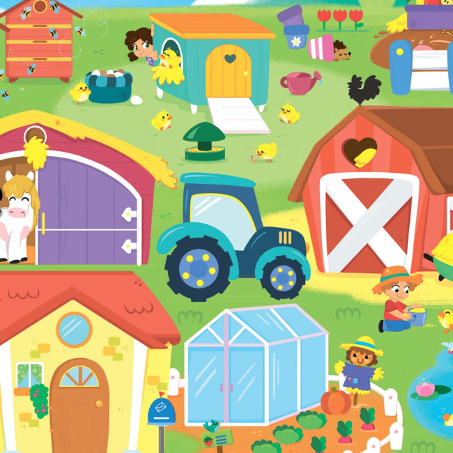 Пазлы - Пазлы Trefl Flip-flap Ферма (14271)#2