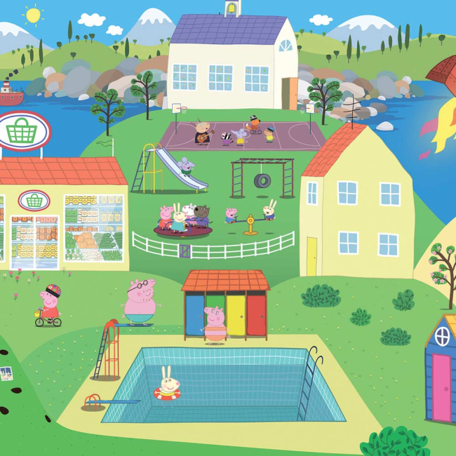 Пазли - Пазли Trefl Flip-flap Світ свинки Пеппи (14274)#2