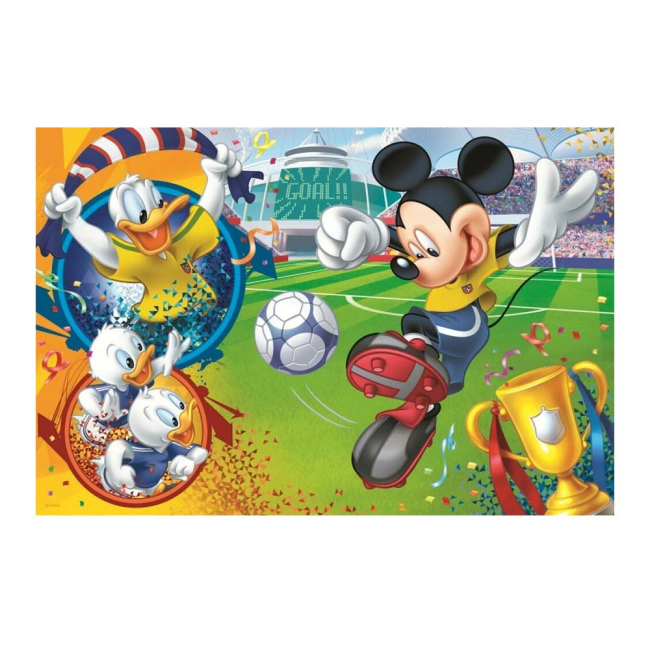 Пазли - Пазли Trefl Міккі Маус на футбольному полі 100 елементів (16353)#2