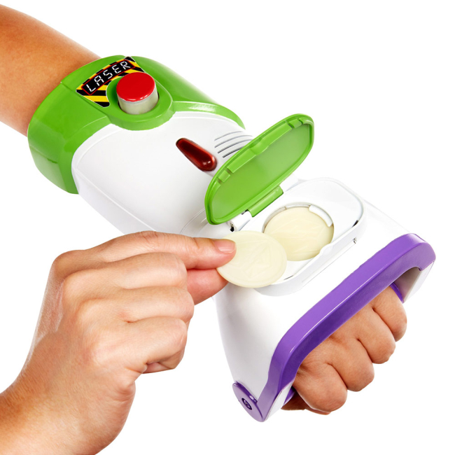 Стрелковое оружие - Браслет-бластер Toy Story История игрушек 4 Дисковый бластер Базза (GDP85)#3