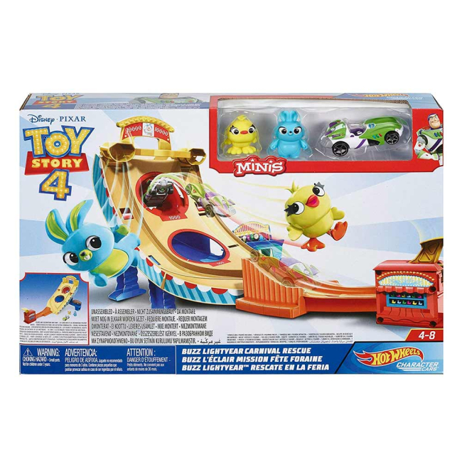 Автотреки - Трек Hot Wheels История игрушек 4 Спасение карнавала (GCP24)#4