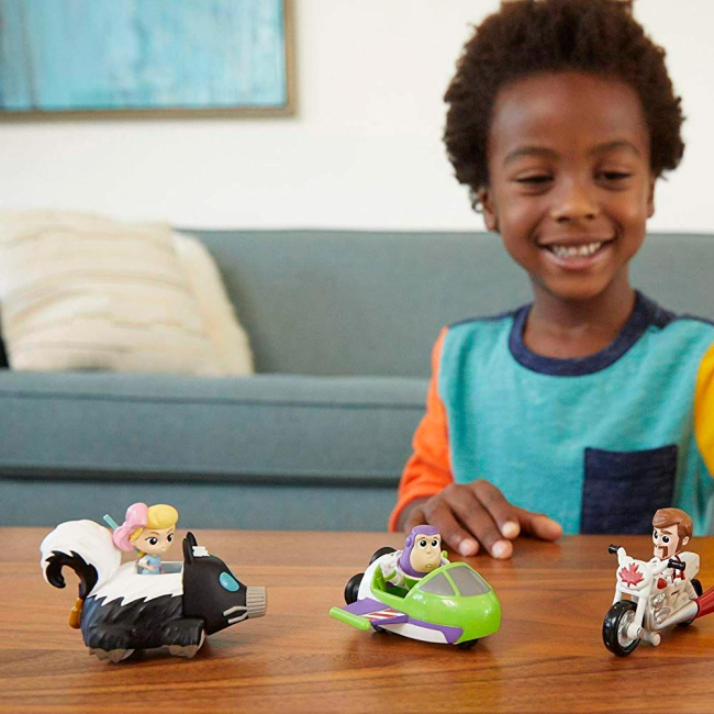 Фигурки персонажей - Набор Toy Story История игрушек 4 Бо Пип и скунсомобиль (GCY49/GCY62)#5