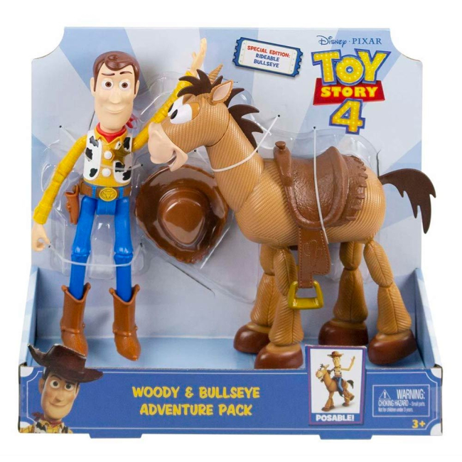 Фігурки персонажів - Набір Toy Story 4 Історія іграшок 4 Вуді і Булзай (GGB26/GDB91)#4