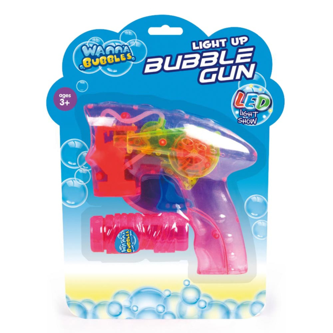 Мыльные пузыри - Набор Wanna Bubbles Прозрачный пузырьмет розовый (BB137-1)#2