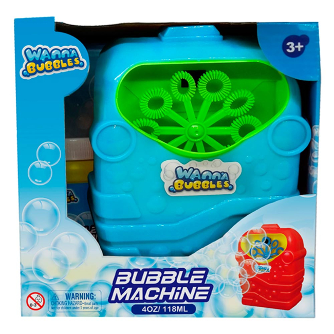 Мыльные пузыри - Набор Wanna Bubbles Пузырьковый генератор синий (BB168-2)#2