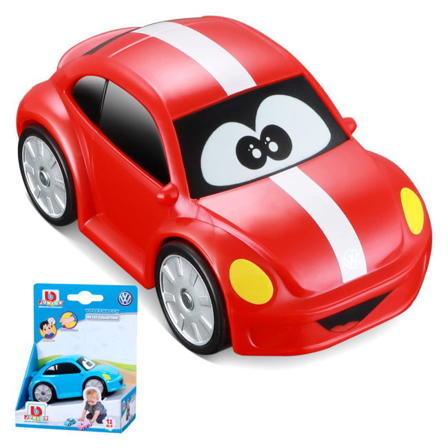 Машинки для малышей - Машинка Bb junior Volkswagen New Beetle My 1st сollection красная (16-85122/16-85122 red)#2