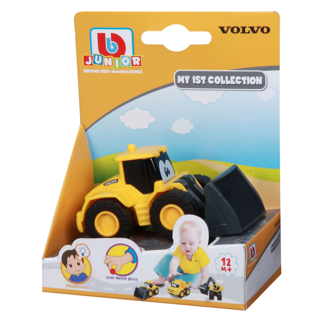 Машинки для малышей - Машинка Bb junior Volvo My 1st сollection Погрузчик (16-85123/16-85123 погрузчик)#2