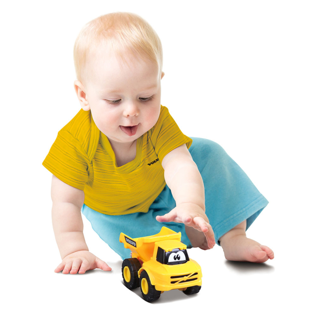 Машинки для малюків - Машинка Bb junior Volvo My 1st сollection Самоскид (16-85123/16-85123 самосвал)#3