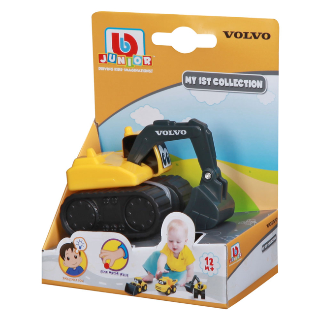 Машинки для малышей - Машинка Bb junior Volvo My 1st сollection Экскаватор (16-85123/16-85123 екскаватор)#2