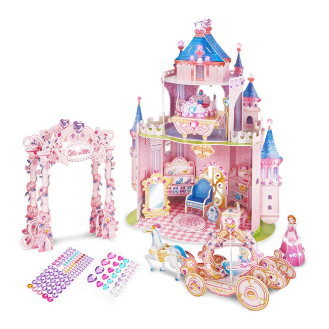 3D-пазлы - Трехмерный пазл CubicFun Тайный сад принцессы (E1623h)#3
