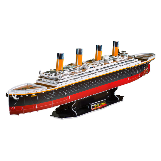 3D-пазли - Тривимірний пазл CubicFun Титанік великий (T4011h)#2