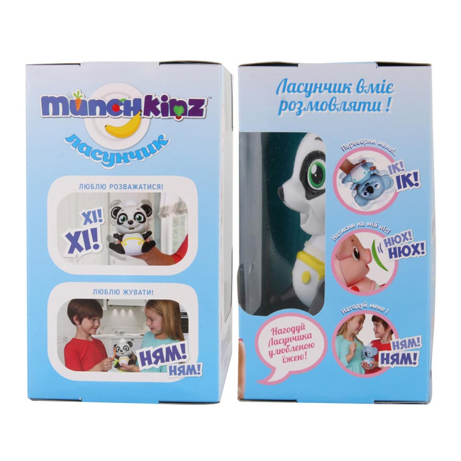 Фигурки животных - Интерактивная игрушка Munchkinz Лакомка панда (51629)#4