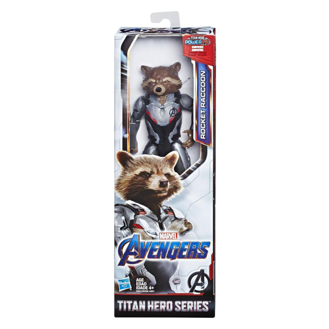 Фігурки персонажів - Фігурка Avengers Titan hero power FX Реактивний єнот (E3308/E3917)#4
