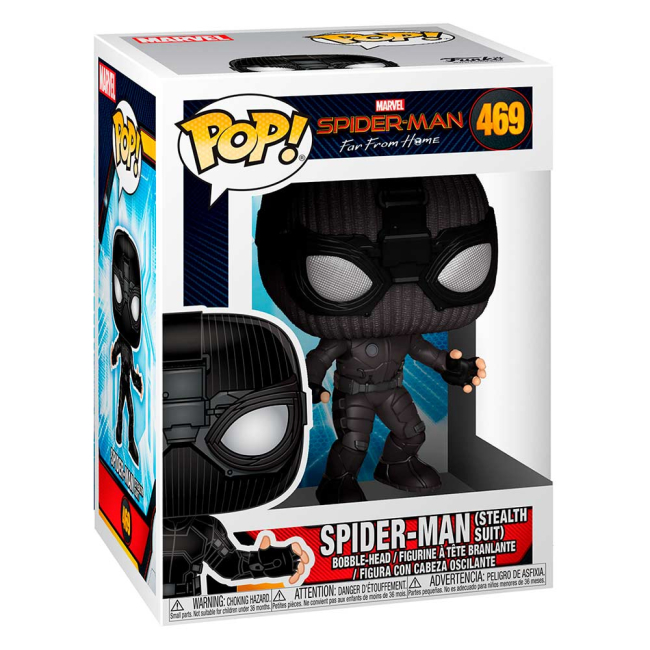 Фігурки персонажів - Фігурка Funko Pop Spider-Man Людина-Павук стелс (39208)#2