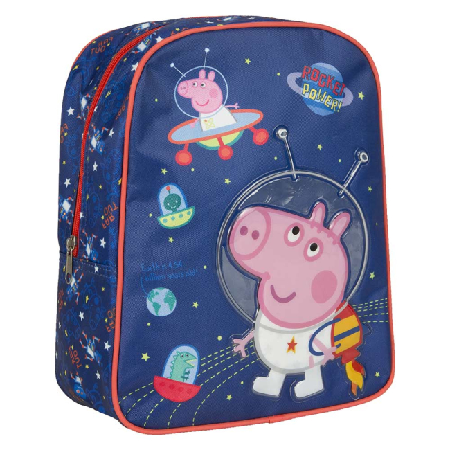Рюкзаки та сумки - Рюкзак дошкільний Перо Peppa Pig Джордж середній (119823#4