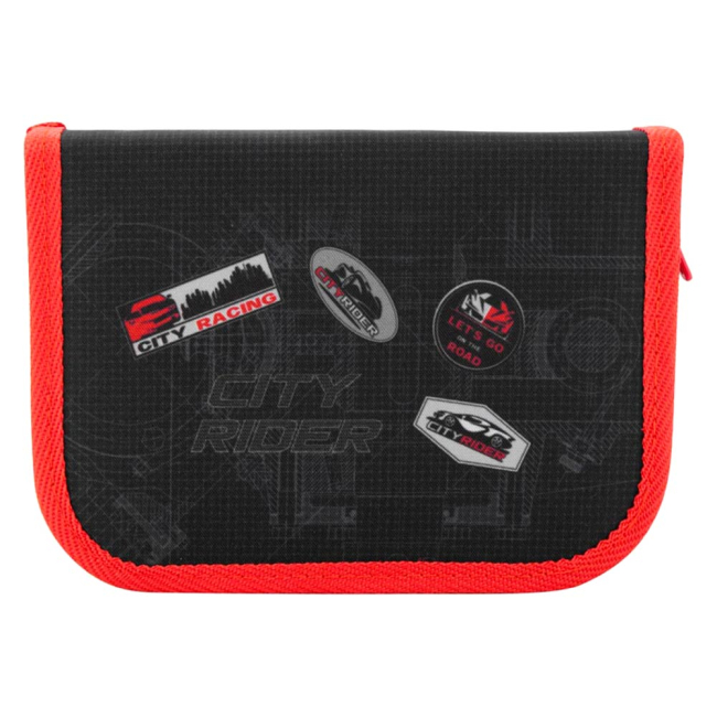 Пеналы и кошельки - Пенал Kite City rider 622-2 1 отделение 2 отворота с наполнением (K19-622H-2)#2