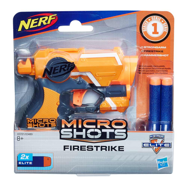 Помповое оружие - Бластер NERF Elite Micro shots Firestrike (E0489/E0721)#2