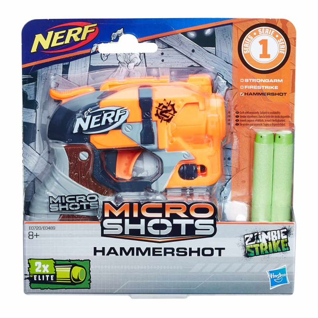 Помповое оружие - Бластер NERF Elite Micro shots Hammershot (E0489/E0720)#2