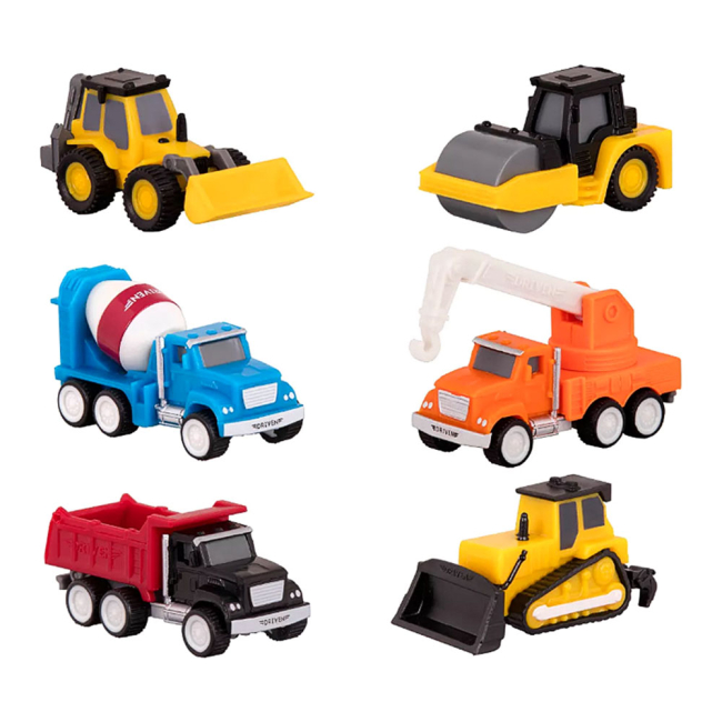 Автотреки - Набір Driven Pocket series Будівельна техніка (WH1079Z)#2