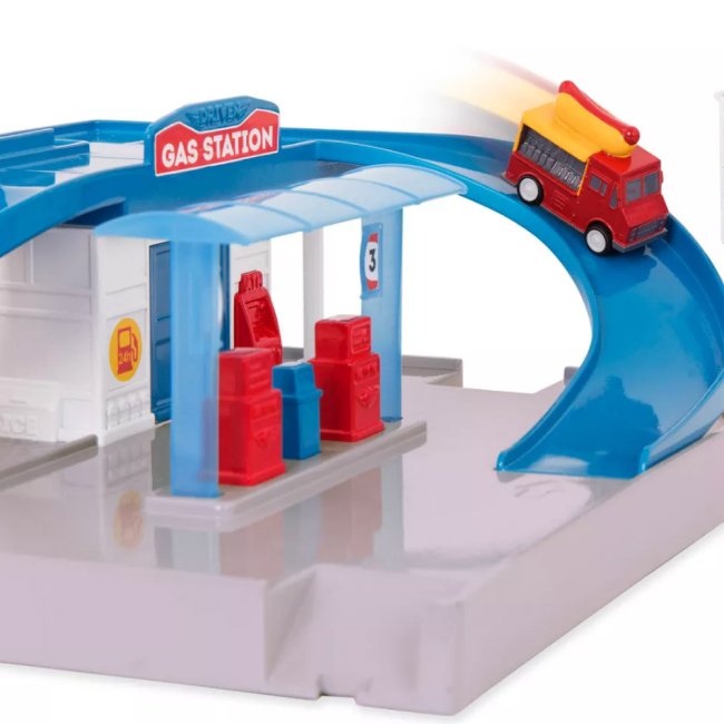 Паркинги и гаражи - Трек Driven Pocket series Автозаправочная станция (WH1075Z)#4