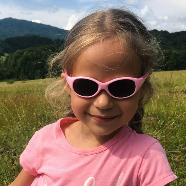 Солнцезащитные очки - Солнцезащитные очки Koolsun Flex розовые до 6 лет (KS-FLPS003)#4