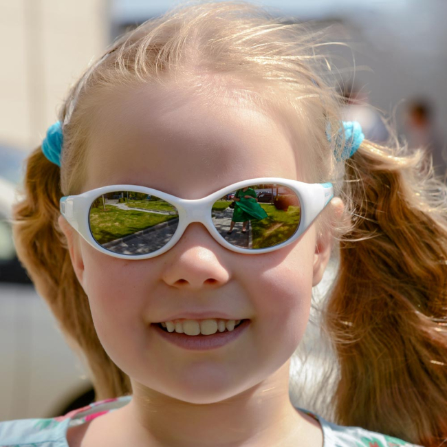 Солнцезащитные очки - Солнцезащитные очки Koolsun Flex бело-бирюзовые до 6 лет (KS-FLWA003)#4