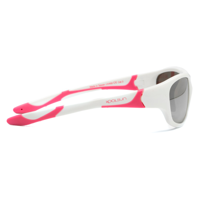 Сонцезахисні окуляри - Сонцезахисні окуляри Koolsun Sport біло-рожеві до 12 років (KS-SPWHCA006)#2