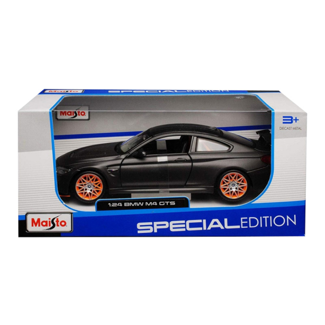 Автомодели - Автомодель Maisto Special edition BMW M4 GTS серый металлик 1:24 (31246 met. grey)#3