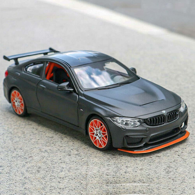 Автомодели - Автомодель Maisto Special edition BMW M4 GTS серый металлик 1:24 (31246 met. grey)#4