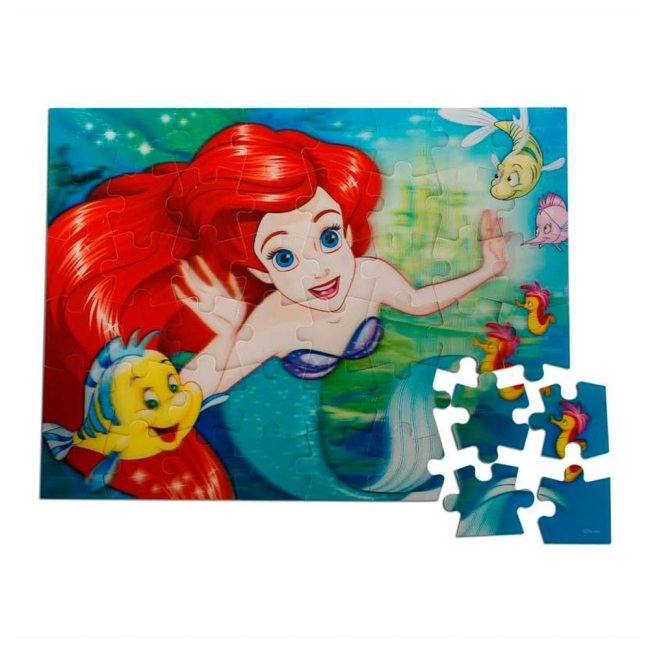 Пазли - Пазл Spin Master Принцеси 3 в 1 переливний (SM98351/6033052)#2