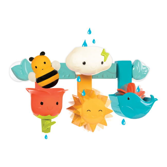 Игрушки для ванны - Игровой набор Battat Lite Веселый дождик (BT2505Z)#3