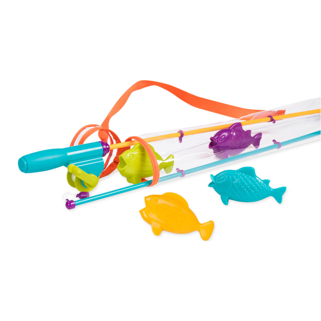 Игрушки для ванны - Игровой набор Battat Lite Магнитная рыбалка (BT2540Z)#4