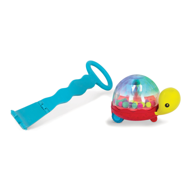 Машинки для малышей - Игрушка-каталка Battat Черепашка топ-топ с эффектами (BX1647Z)#2