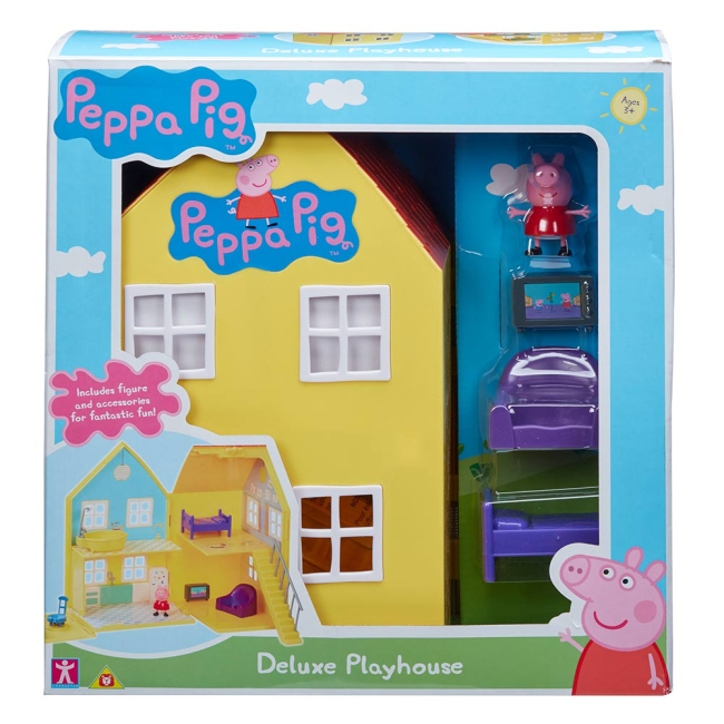 Фигурки персонажей - Игровой набор Peppa pig Дом Пеппы делюкс (06865)#2
