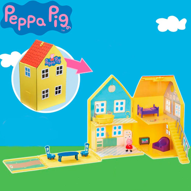 Фигурки персонажей - Игровой набор Peppa pig Дом Пеппы делюкс (06865)#4